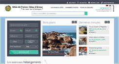 Desktop Screenshot of gitesdarmor.com