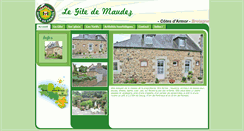 Desktop Screenshot of gite-quemper-guezennec.gitesdarmor.com